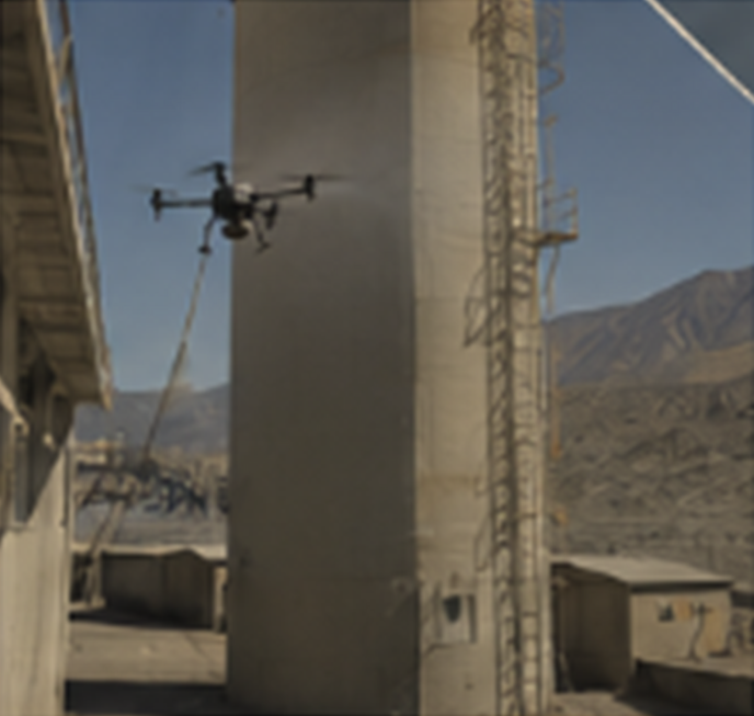 Aplicaciones de drones industriales