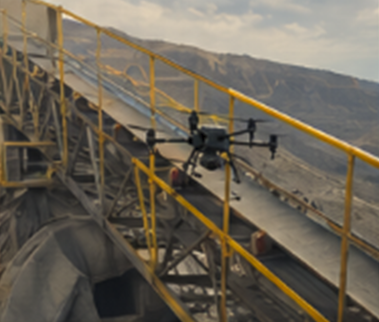 Drones para correas transportadoras